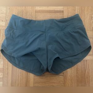 Lululemon speed up size 4 running shorts